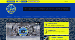 Desktop Screenshot of blueraincarwash.com